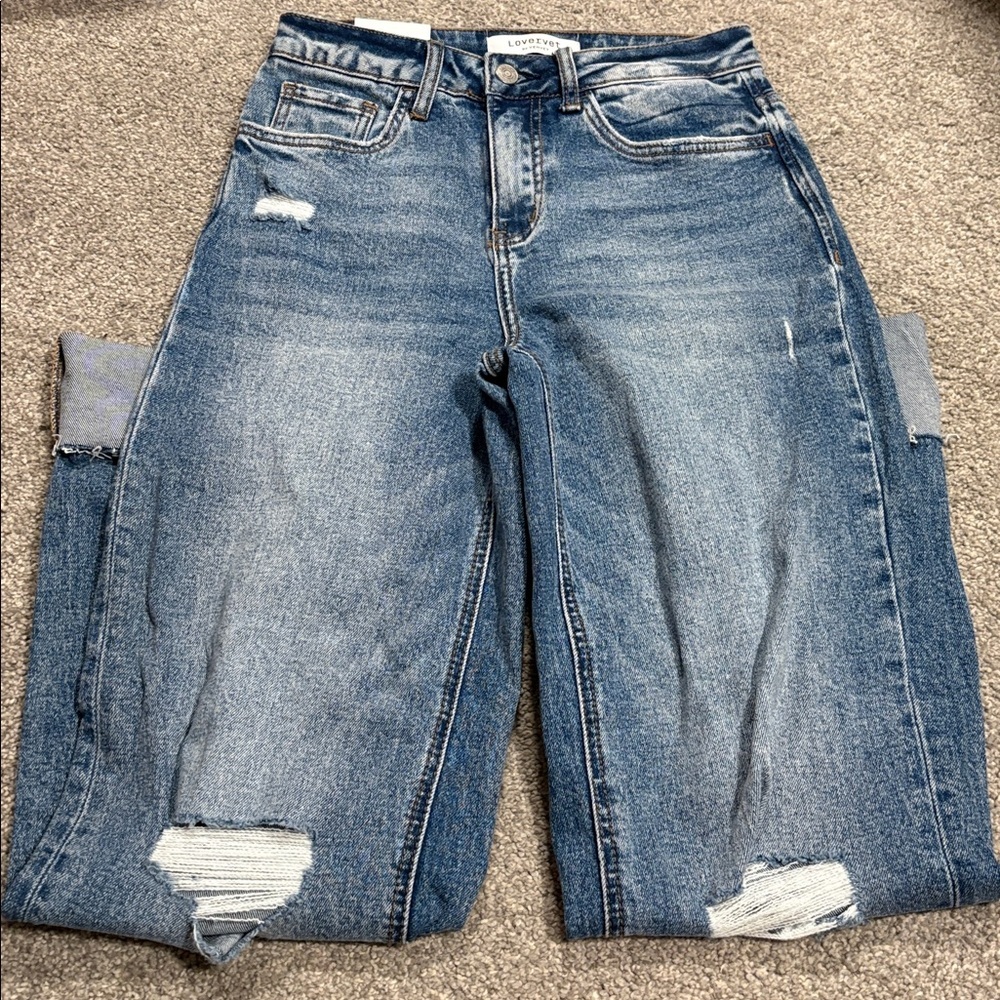 NWT Lovervet Baggy Wide Leg Jeans - Picture 3 of 6